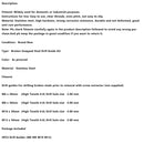 Stainless Steel M6 & M8 & M10 & M12 Broken Snapped Stud Drill Guide Kit 4PCS