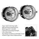 Pair Fog Lights For Dodge Chrysler Caliber Jeep Compass 4805857AA