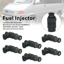 2001-2003 For Volkswagen EuroVan V6 2.8L 6PCS Fuel Injector 022906031F