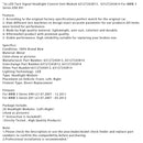 2x Turn Signal Headlight Control Unit Module 63127245813 14 For BMW 3 E90 E91