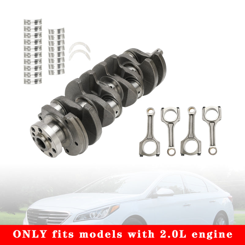 Hyundai Tucson/ix35 (LM) 2009�C2015 G4KH 2.0T Engine Crankshaft & ConRods & Bearing