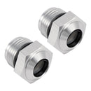 2PCS Transmission Cooler Oil Tube Connector YL3Z7D273AA For Ford Expedition