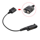 K Interface Headset Port Converter Cable for Hytera HYT HP680 HP700 HP780 Z1P