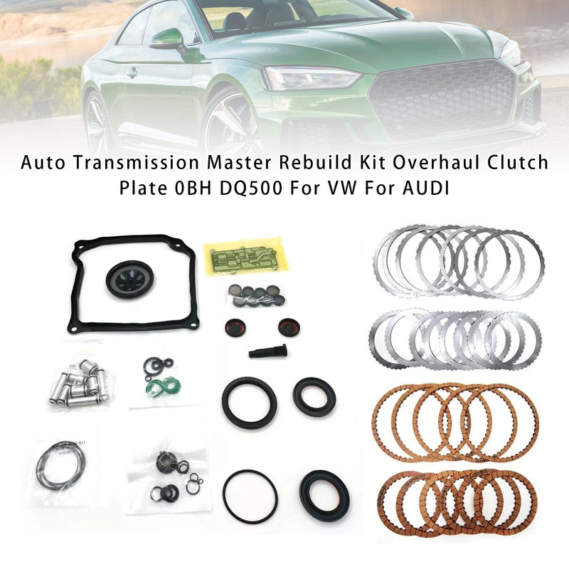 Auto Transmission Master Rebuild Kit Overhaul Clutch Plate 0BH DQ500 For VW