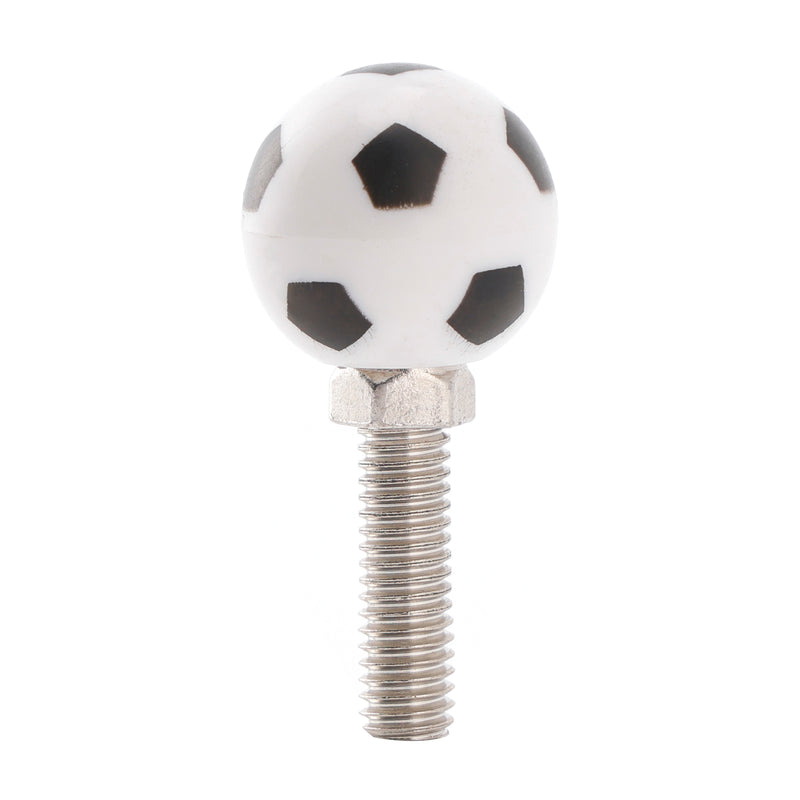 2x Motorcycle Bike Plastic Soccer License Plate Bolt On Screw On Frame Nut