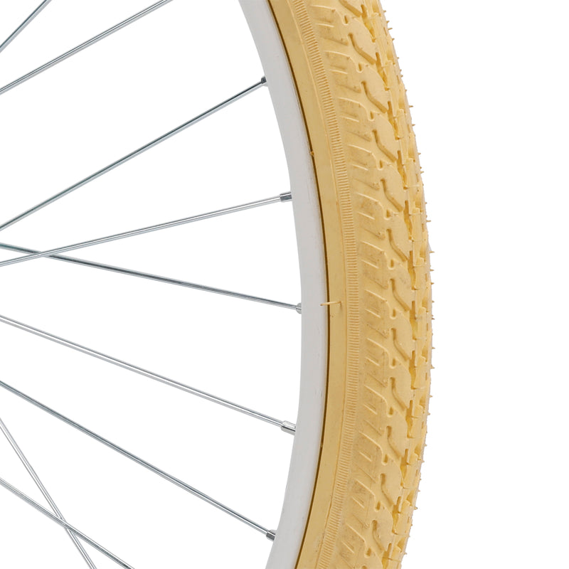 24 inch Women City Bicycle Beach Cruiser Bike with Basket & Rack Green