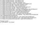 2PCS 0800-171100 Fuel Injector For CFMOTO X8 800 CForce UForce Zforce 800-EX 12-19