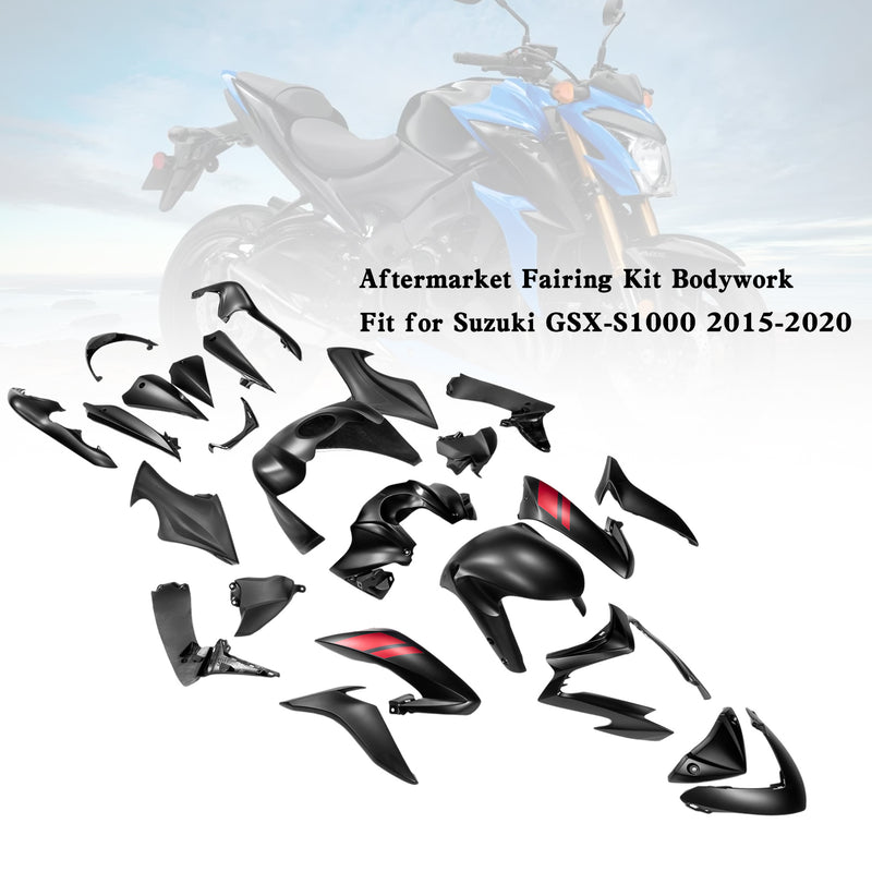 Amotopart Suzuki GSX-S 1000 2015-2020 Plastic Bodywork Fairing Kit