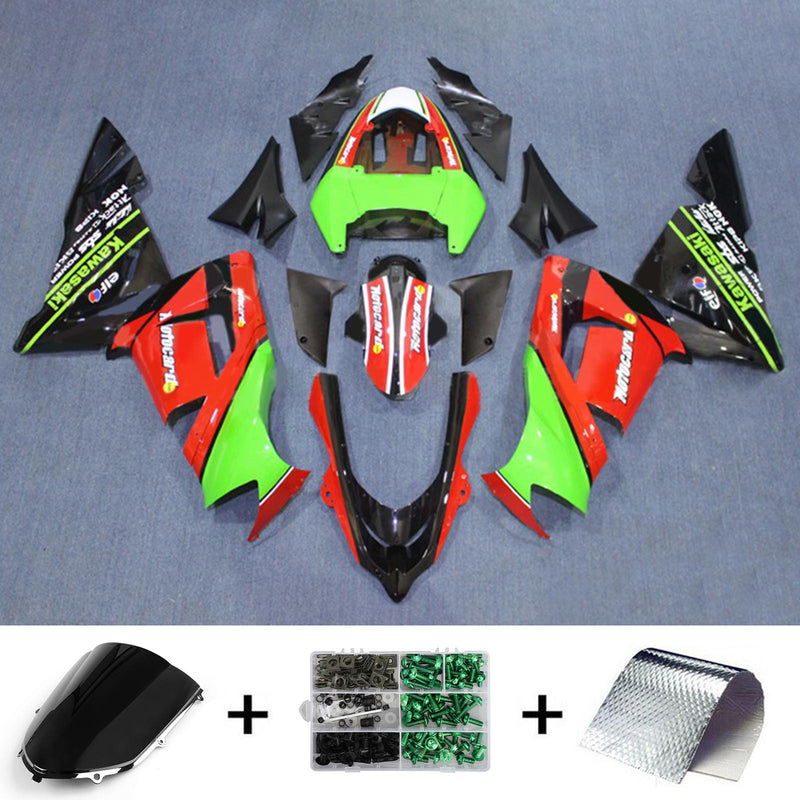 Amotopart Kawasaki ZX10R 2004-2005 Fairing Kit Bodywork Plastic ABS