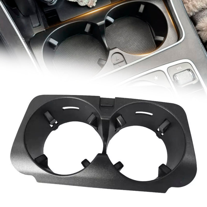 Front Dual Cup Holder Black 2056800691 For Mercedes-Benz W205 W213 2015-2018