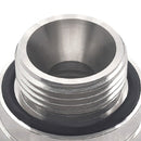 Thread Size Oil Drain Valve Adapter Silver A-211 27mm-2.0
