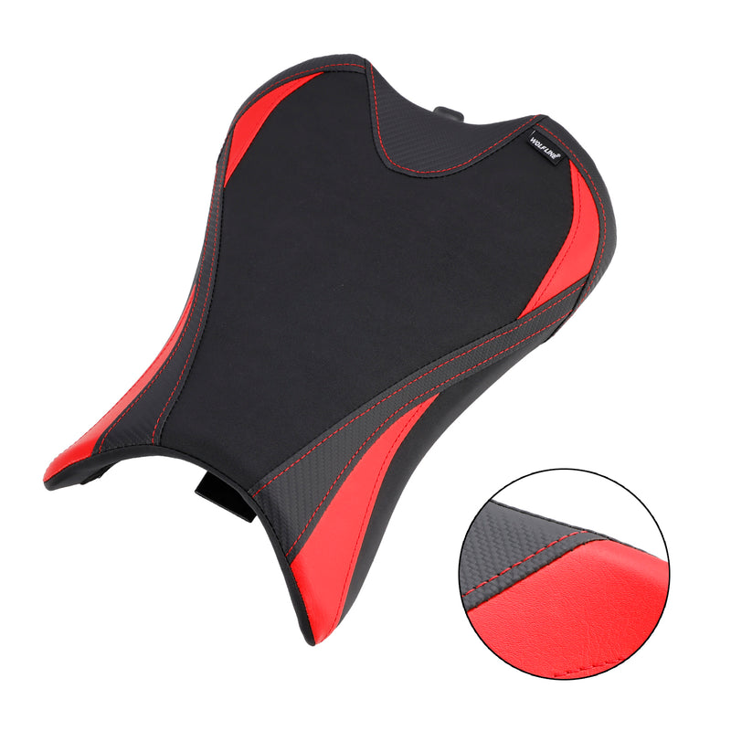 Front Driver Seat Raider Cushion Fit Black For Street Triple 765/S/R 2019-2022 Black