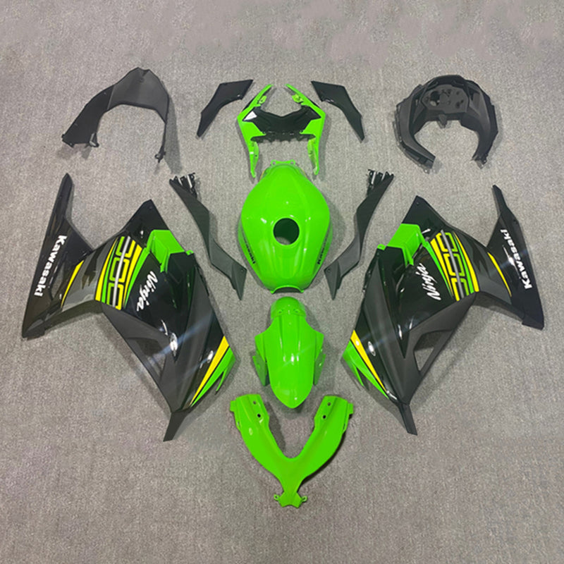 Amotopart Kawasaki EX300/Ninja300 2013-2017 Fairing Kit Bodywork Plastic ABS