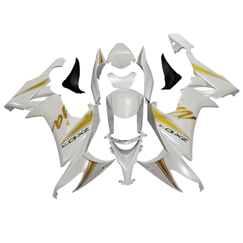 Injection Fairing Kit Bodywork Plastic ABS fit For Kawasaki ZX10R 2008-2010