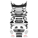 Mercedes S Class W222 2018-2021 Facelift AMG Style Body Kit Front Rear Bumper