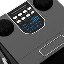 Wireless Bluetooth Speaker Dual Microphone Karaoke Home Theater All-in-One Audio