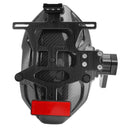 Real Carbon Fiber Rear Fender Bracket LED For Honda CBR650R CB650R 24-25