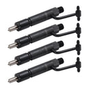For Wheel Loader WA30-5 WA40-3 WA50-3 4PCS Fuel Injector 729503-53100