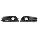 2PCS Fog Light Grille Front Bumper Grill Cover Fit Audi A1 8X 2011-2014
