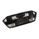 Black Front Bumper Grille Grill Fit Audi A7 C8 S7 2019-2024 W/ACC