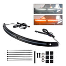 2014+Touring Electra Glide Street Glide Ultra Limited LED Running Turn Signal Light Windshield Trim