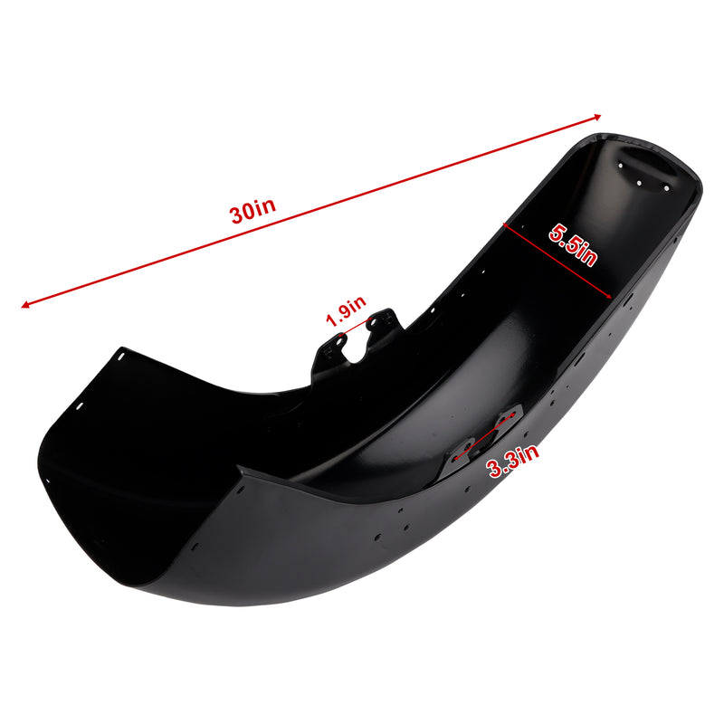 Steel Front Fender Mudguard For Touring Electra Glide Ultra Limited 2014-2024