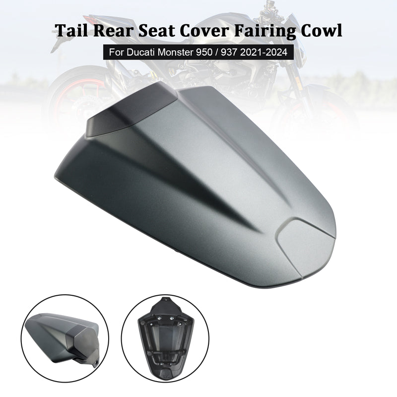 Tail Rear Seat Cover Fairing Cowl For Ducati Monster 950 937 2021-2024