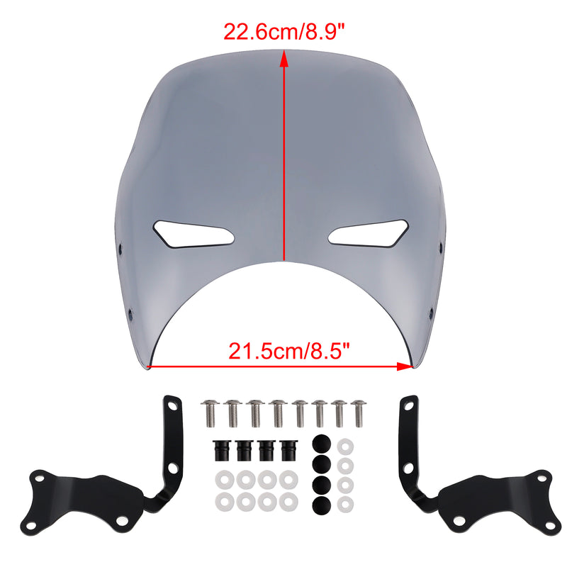 Windshield WindScreen fit for HONDA CB1300 SUPER FOUR 2025 Gray