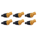 6Pcs Fuel Injector For Nissan Silvia SR20DET S13 14 15 Skyline R33 16600-RR543