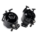 Pair Front Bumper Fog Light Lamp Bulb Housing For BMW E60 5-Series  2004-2007