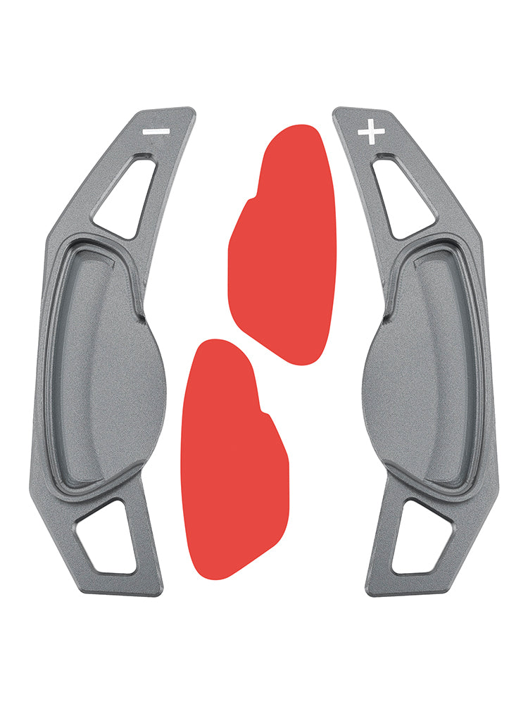Steering Wheel Paddle Shifter Extension For Smart Aluminium Grey