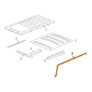 2003-2009 Hummer H2 Right Door Weatherstrip 25868658