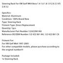 Right hand drive 1J2422061AH Steering Rack For VW Golf MK4 1997-2005