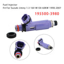 1998-2007 Suzuki Jimny 1.3 16V M13A 1Pcs Fuel Injector 195500-3980