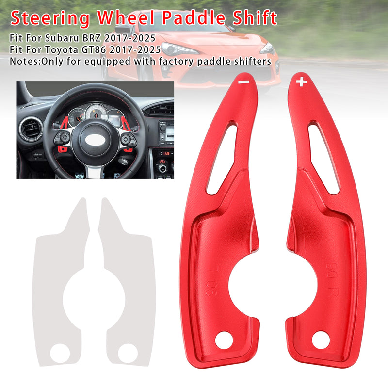 Steering Wheel Paddle Shifter Extension For Subaru Toyota 17-25 Aluminium