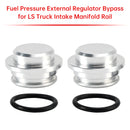 Fuel Pressure External Regulator Bypass for LS Truck Intake Manifold Rail
