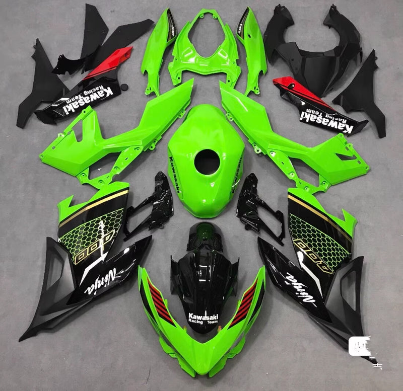 Amotopart Kawasaki EX400/Ninja400 2018-2023 Fairing Kit Bodywork Plastic ABS