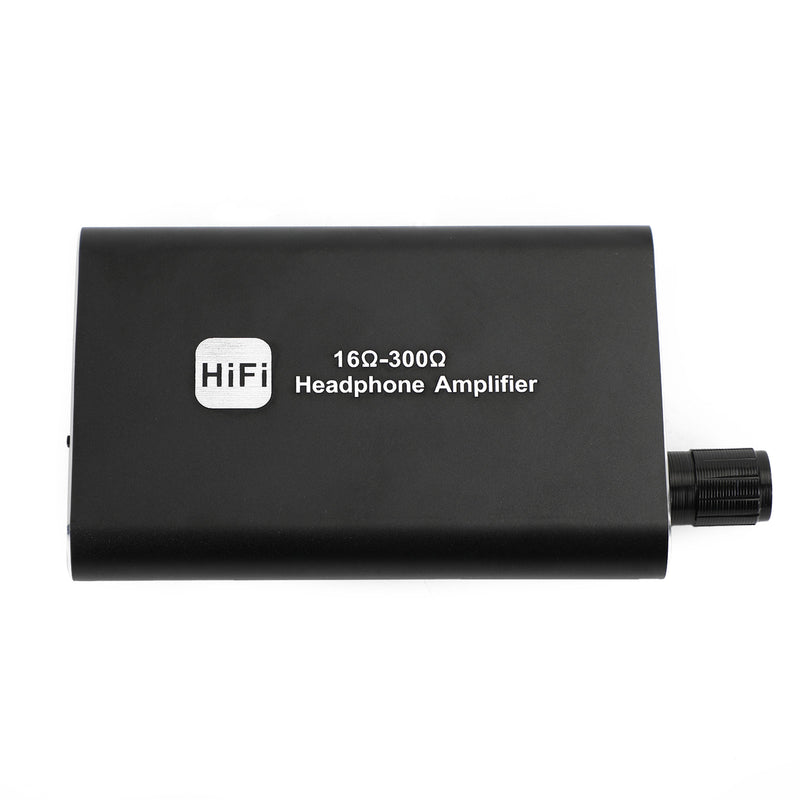 Mini HIFI Headphone Amplifier 3.5mm Portable AUX Audio w/ USB Cable Earphone AMP