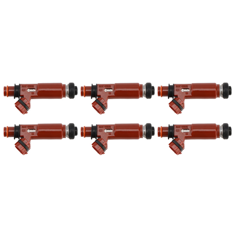 6PCS Fuel Injector MD357267 Fit Mitsubishi Montero 3.5L 2001-2002 195500-3970