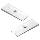 2PCS 2" Wide 4°Degree Steel Leaf Spring Degree Shims