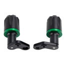 Cnc Anti-Crash Frame Sliders Protector Green For Kawasaki Zx-6R Zx 6R 2024-2025