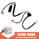 Rear Trunk Lid Tailgate Release Switch for Nissan Juke 2011-2015 25380-1KA0B