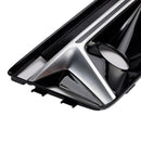 2016-2019 Audi A4 B9 S4 2PCS Black Chrome Front Bumper Foglight Grille Grill