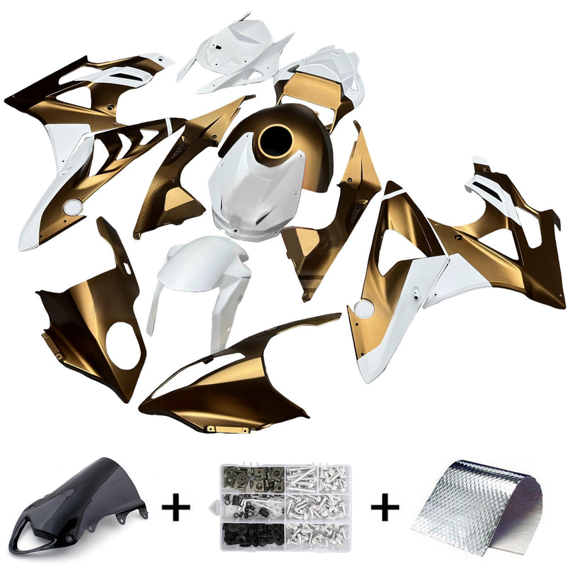 2009-2014 BMW S1000RR Injection Fairing Kit Bodywork Plastic ABS