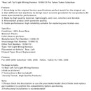 Rear Left Tail Light Wiring Harness 15306135 For Tahoe Yukon Suburban