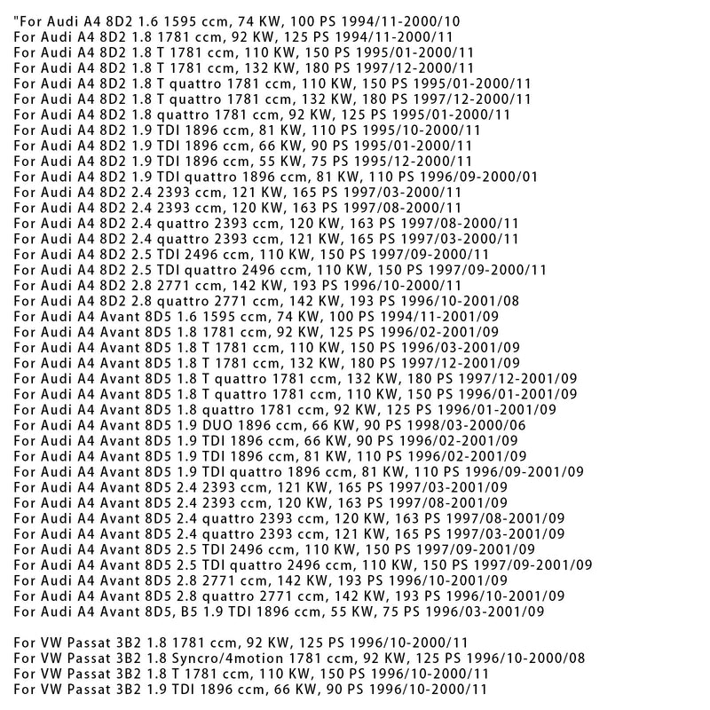 Power Steering Rack 3B1422052M For VW Passat Variant 1.6 2.0 1996-2005