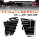 Left + Right Dashboard Air Vent 2PCS 8R1820902 For Audi SQ5 3.0L 2009-2017