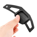 Steering Wheel Paddle Shifter Extension For Kia Forte Cadenza Aluminium Black