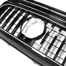 Gloss Black Front Bumper Grill Grille Fit Mercedes Benz W463 1990-2018 W/Led
