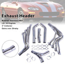 Exhaust Manifold Header Fit Chevy LS1 Camaro Race Version F-Body 1-7/8